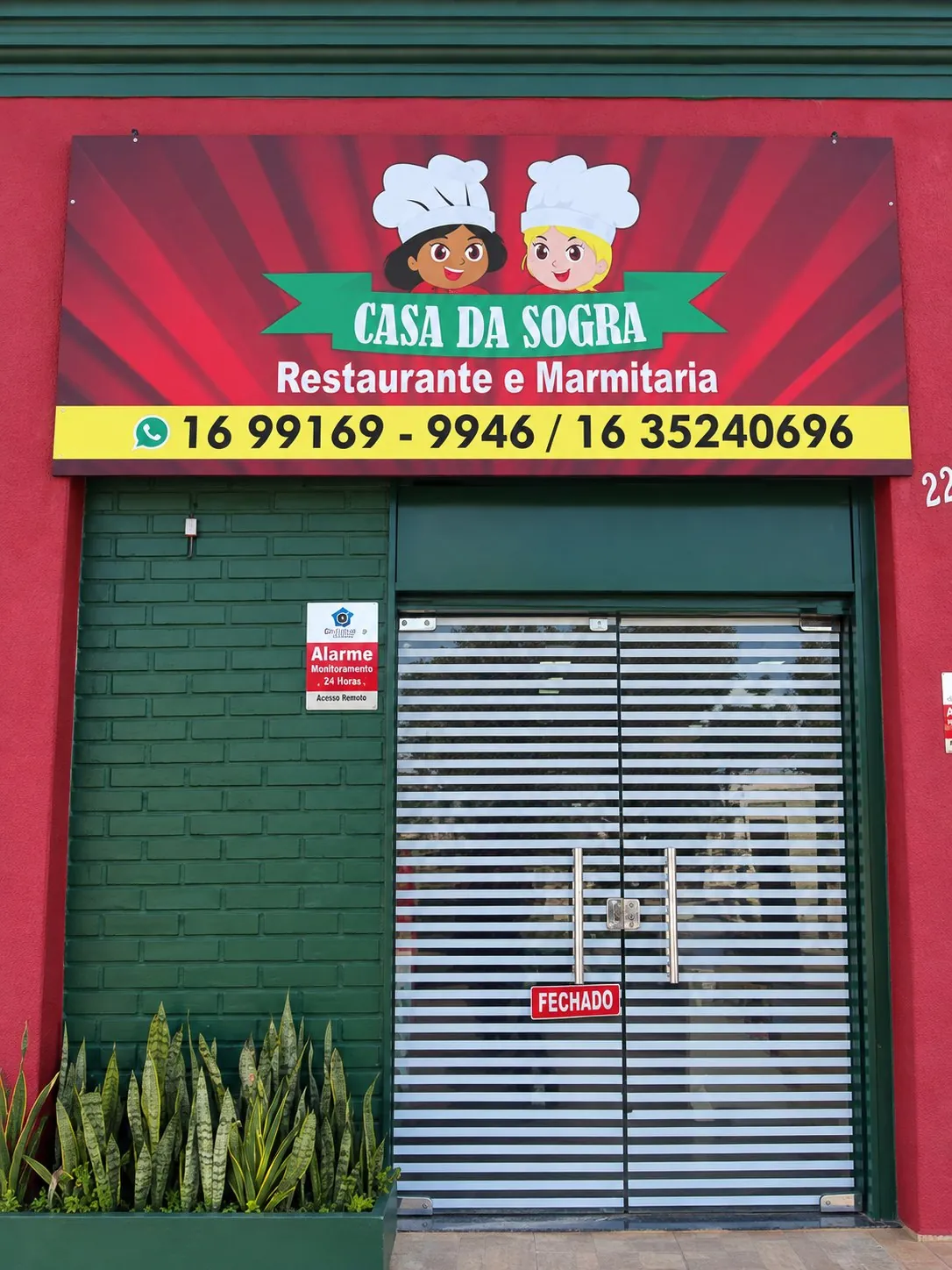 Fachada da Casa da Sogra em Sertãozinho