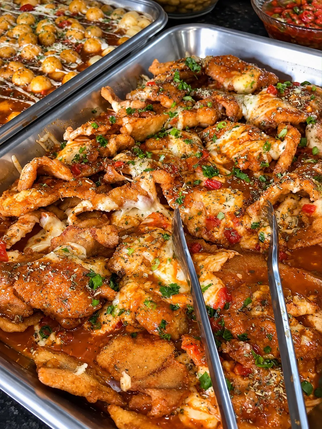 Buffet da Casa da Sogra com preparo caseiro servido no almoço